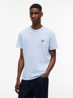 Tommy Badge Jersey Crew Neck T-Shirt — Blue 1