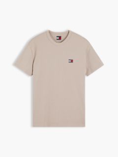 Tommy Badge Jersey Crew Neck T-Shirt — Grey 5
