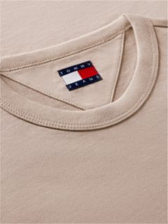Tommy Badge Jersey Crew Neck T-Shirt — Grey 6