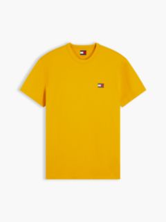 Tommy Badge Jersey Crew Neck T-Shirt — Yellow 5