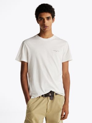 multi 2-pack logo slim t-shirts for men tommy jeans