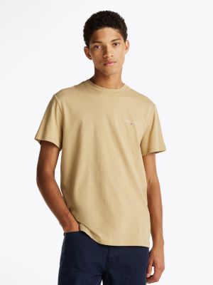 lot de 2 t-shirts ajustés à logo plusieurs couleurs pour hommes tommy jeans