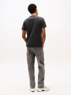Tommy Flag Extra Slim Jersey T-Shirt — Black 4
