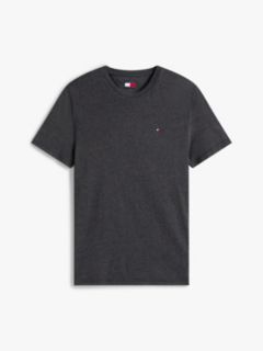 Tommy Flag Extra Slim Jersey T-Shirt — Black 5