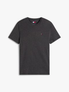 Tommy Flag Extra Slim Jersey T-Shirt — Black 6