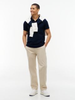 Tommy Flag Slim Fit Pique Polo Shirt — Blue 2
