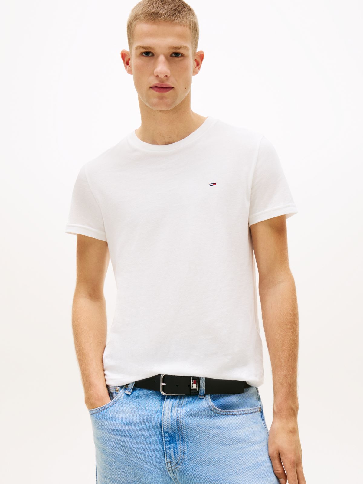 2-Pack Tommy Flag Extra Slim T-Shirts — Multi