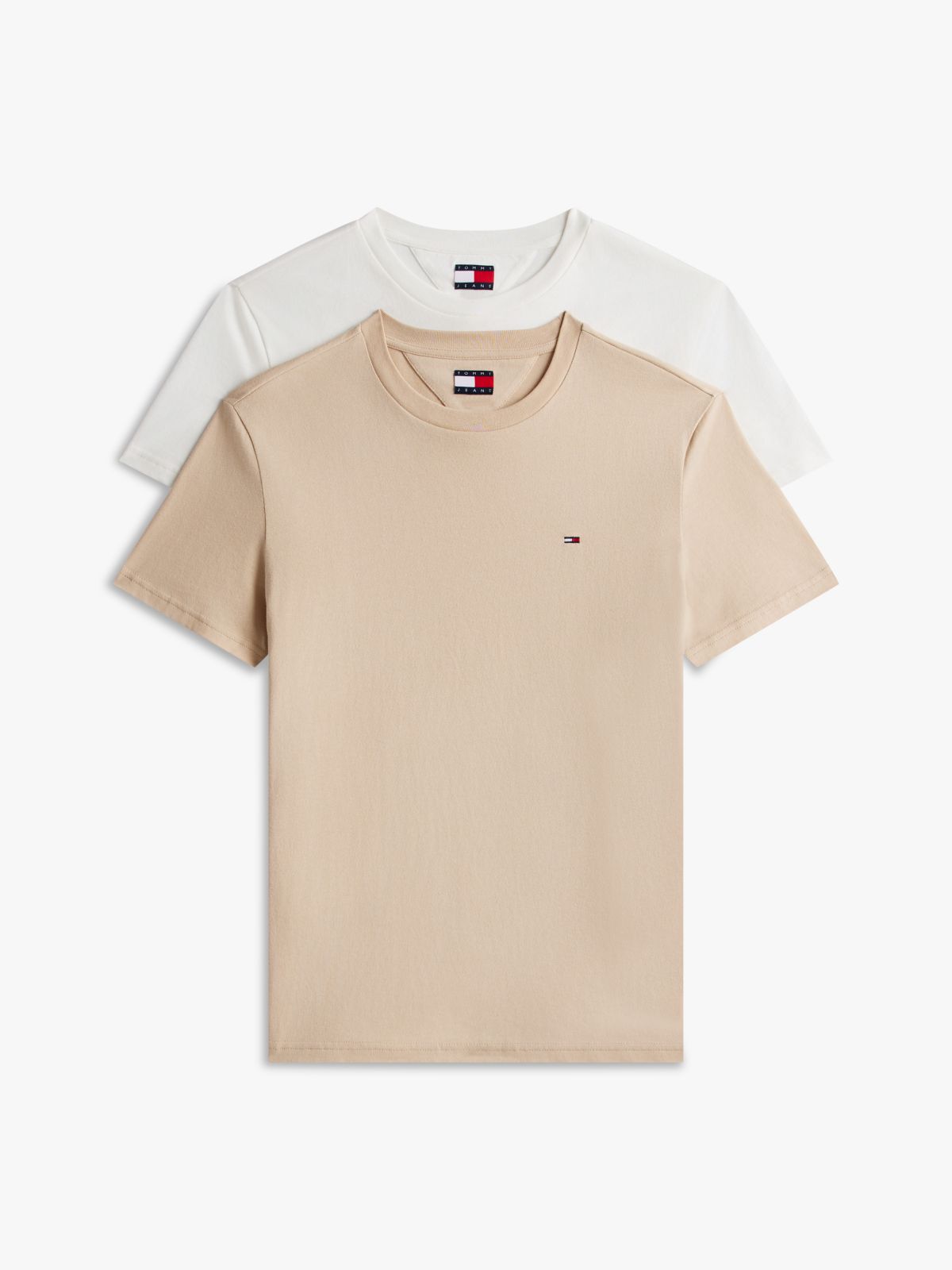 2-Pack Tommy Flag Extra Slim T-Shirts — Multi