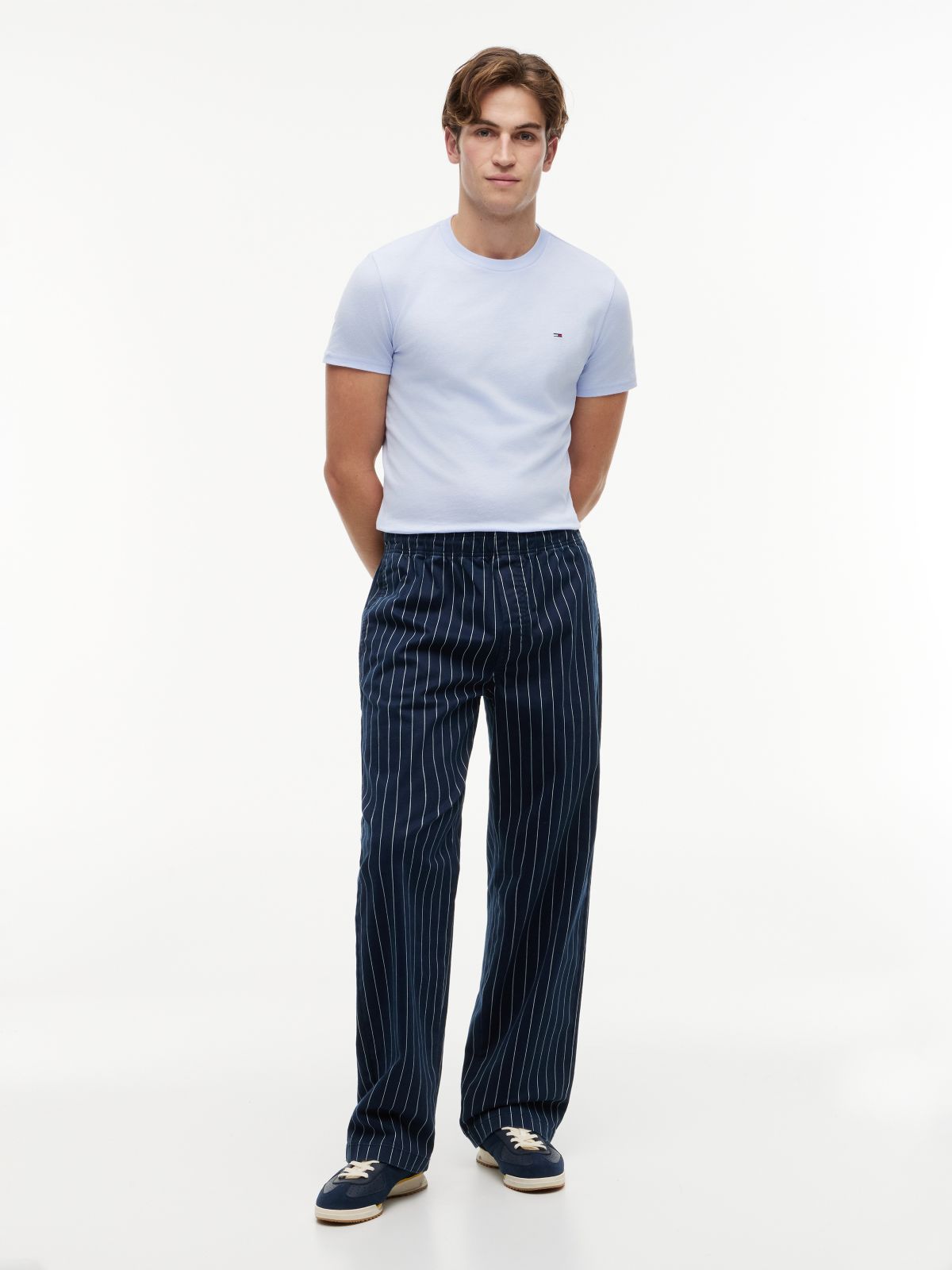 2-Pack Tommy Flag Extra Slim T-Shirts — Multi