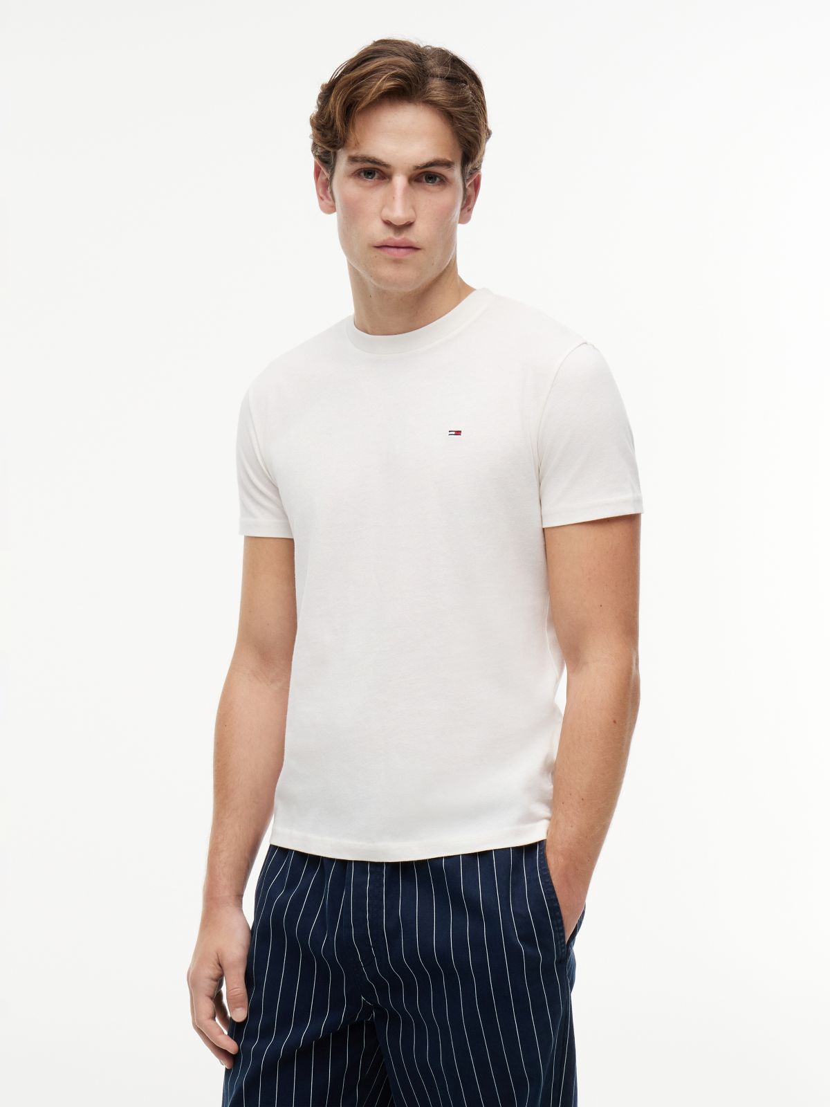 2-Pack Tommy Flag Extra Slim T-Shirts — Multi