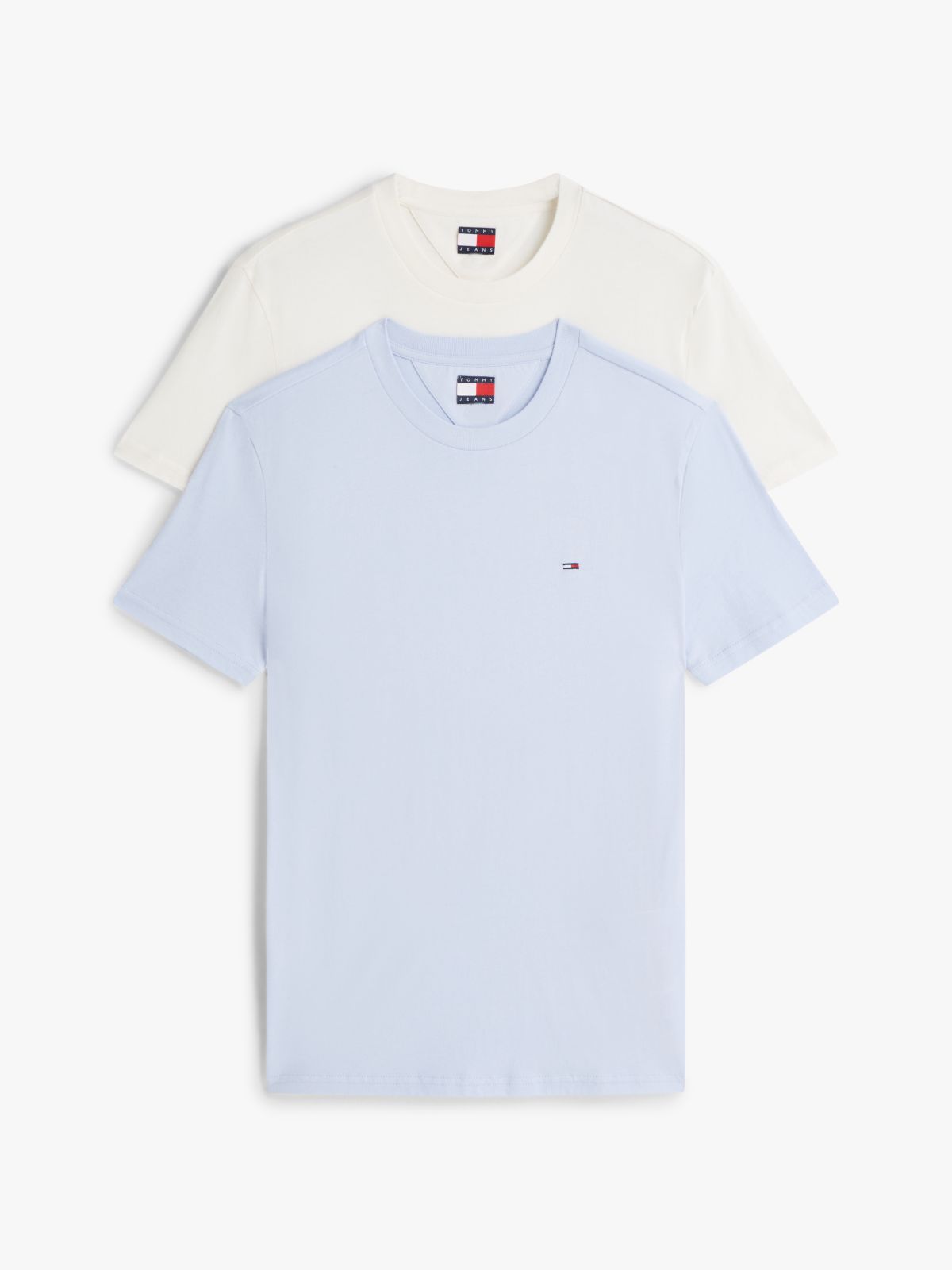 2-Pack Tommy Flag Extra Slim T-Shirts — Multi