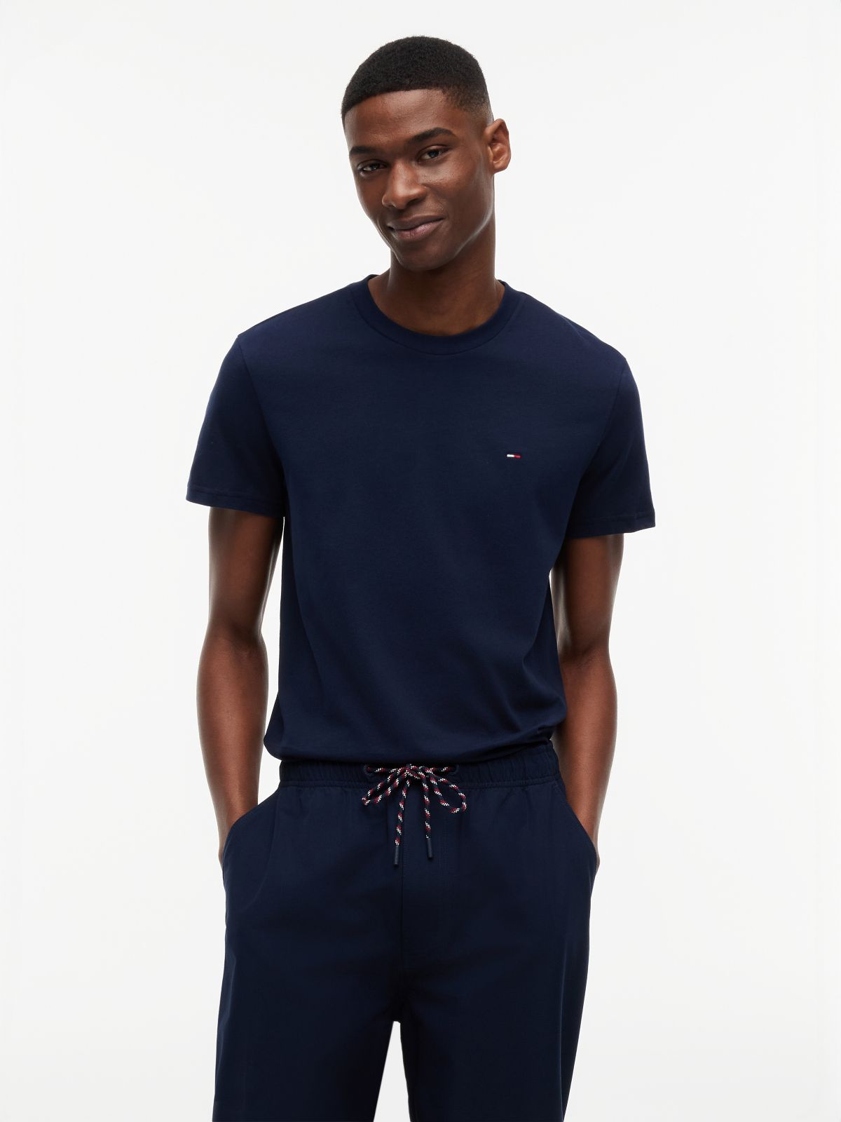 2-Pack Tommy Flag Extra Slim T-Shirts — Multi