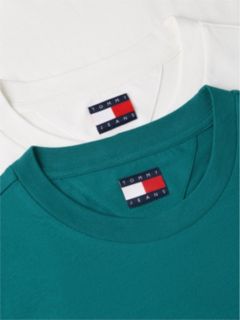 2-Pack Tommy Flag Extra Slim T-Shirts — Multi 7