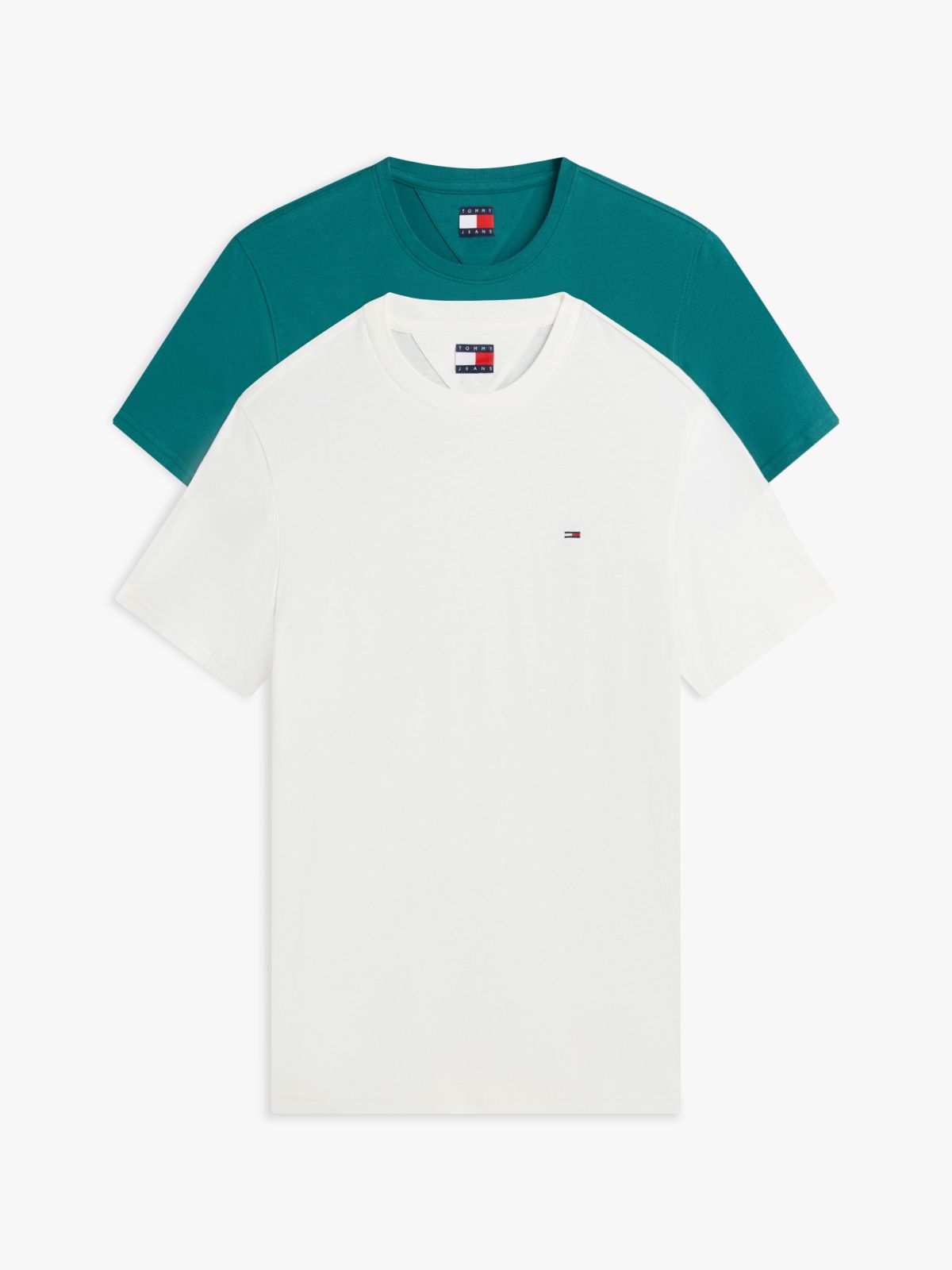 2-Pack Tommy Flag Extra Slim T-Shirts — Multi