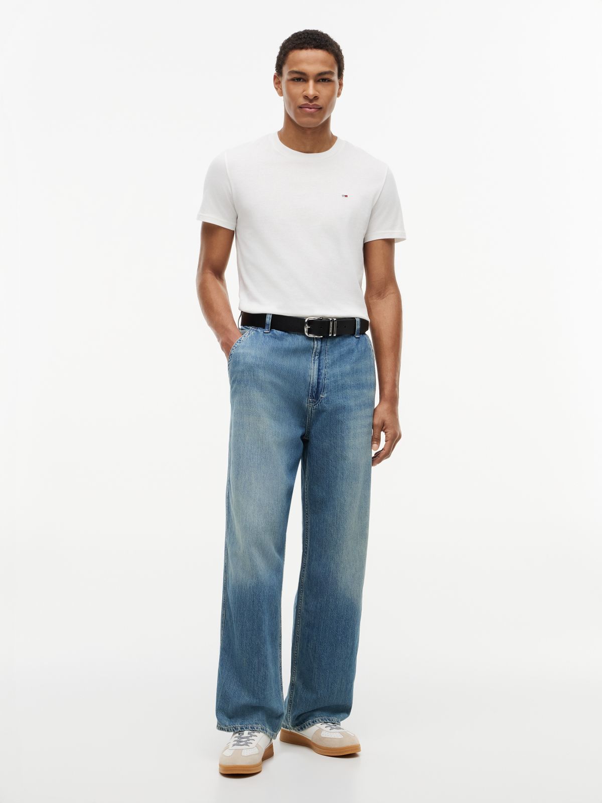 2-Pack Tommy Flag Extra Slim T-Shirts — Multi
