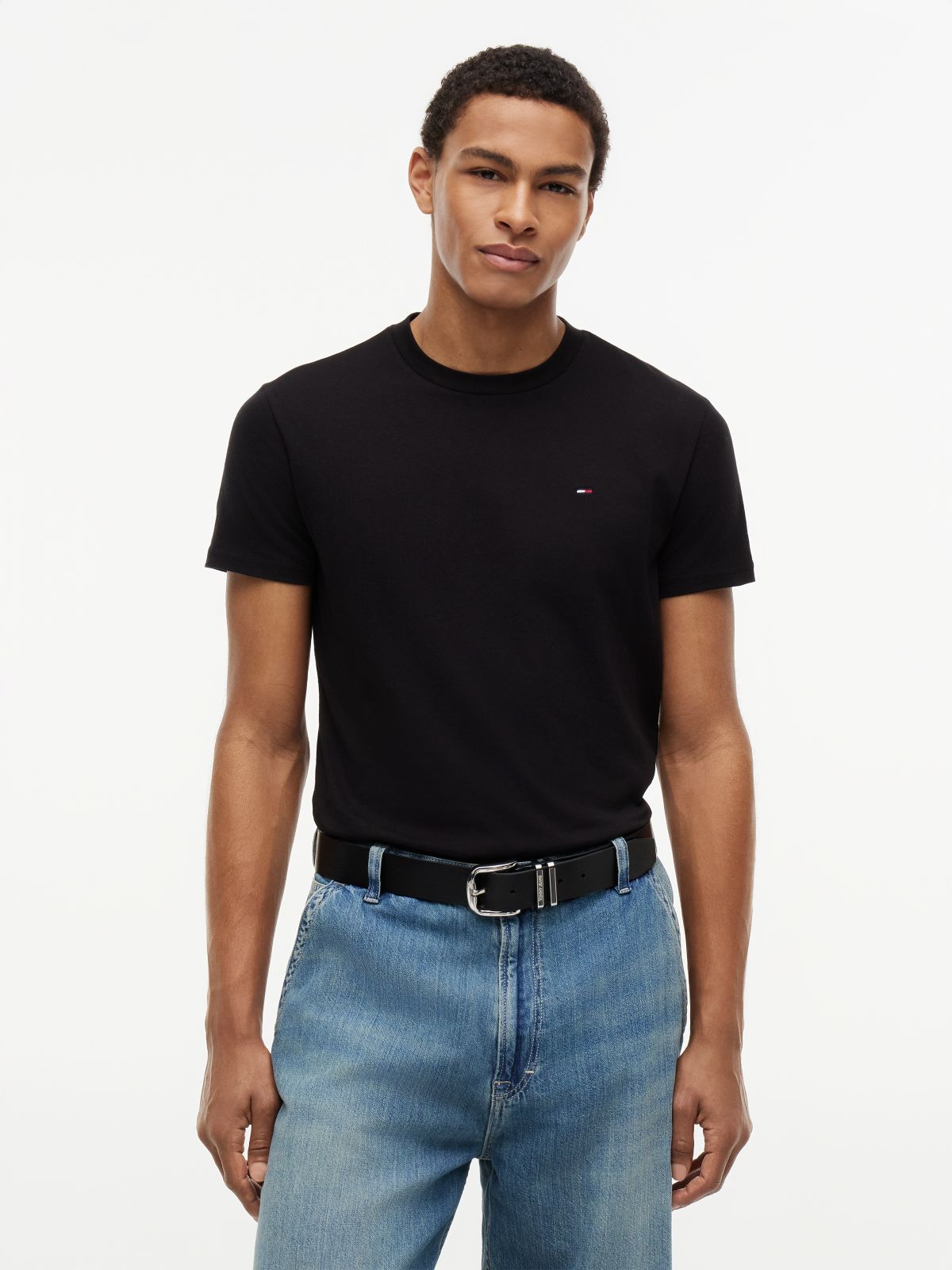 2-Pack Tommy Flag Extra Slim T-Shirts — Multi