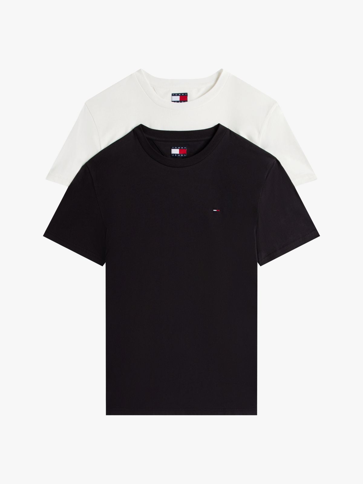 2-Pack Tommy Flag Extra Slim T-Shirts — Multi