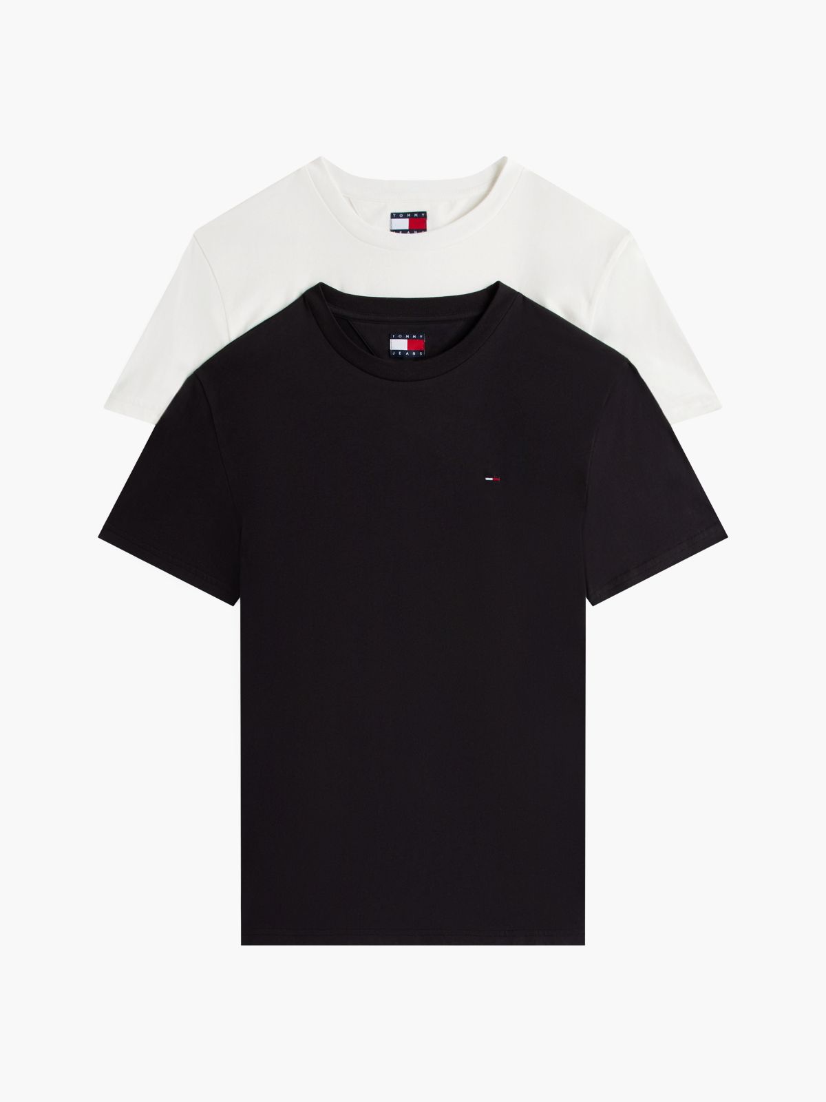 2-Pack Tommy Flag Extra Slim T-Shirts — Multi
