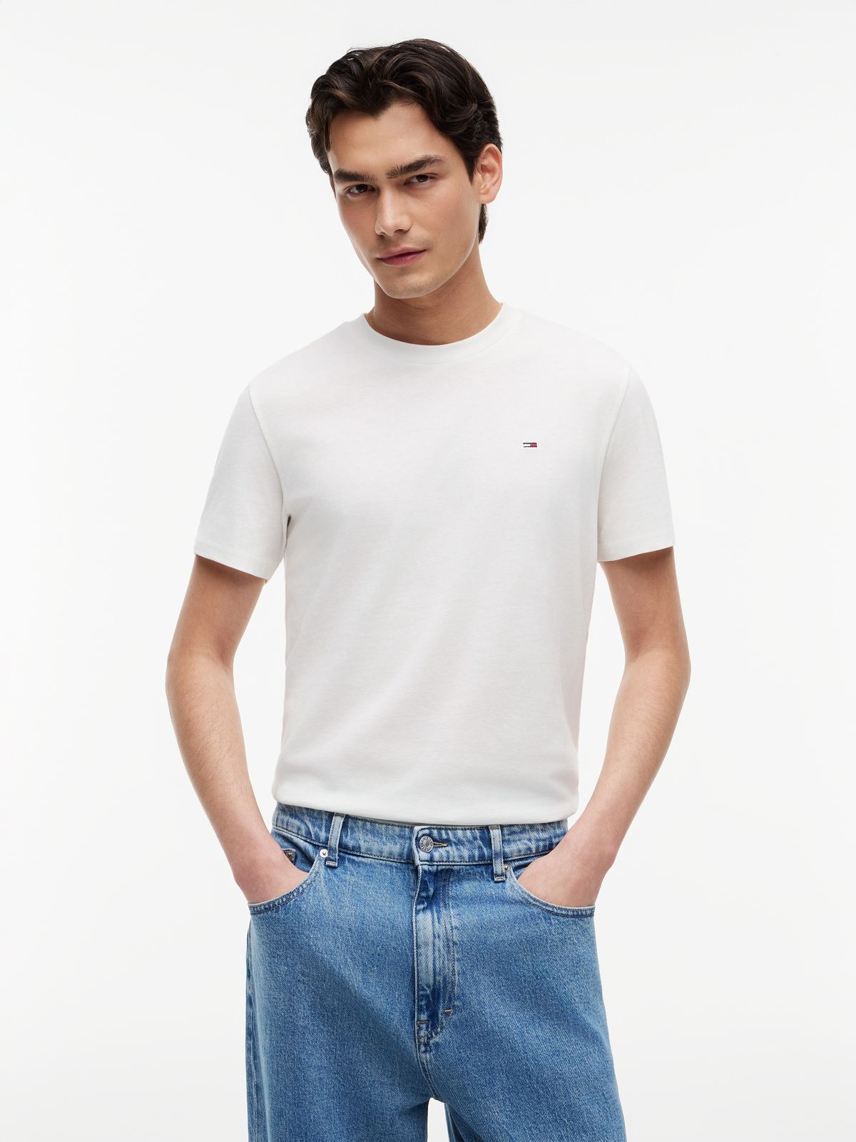 2-Pack Tommy Flag Extra Slim T-Shirts — Multi