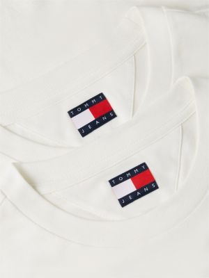 multi 2-pack extra slim jersey t-shirts for men tommy jeans