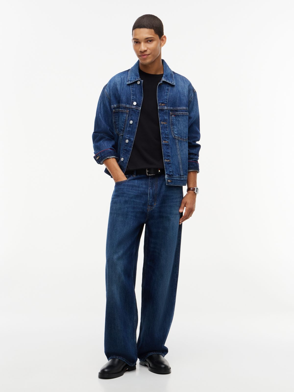 2-Pack Tommy Flag Extra Slim T-Shirts — Multi