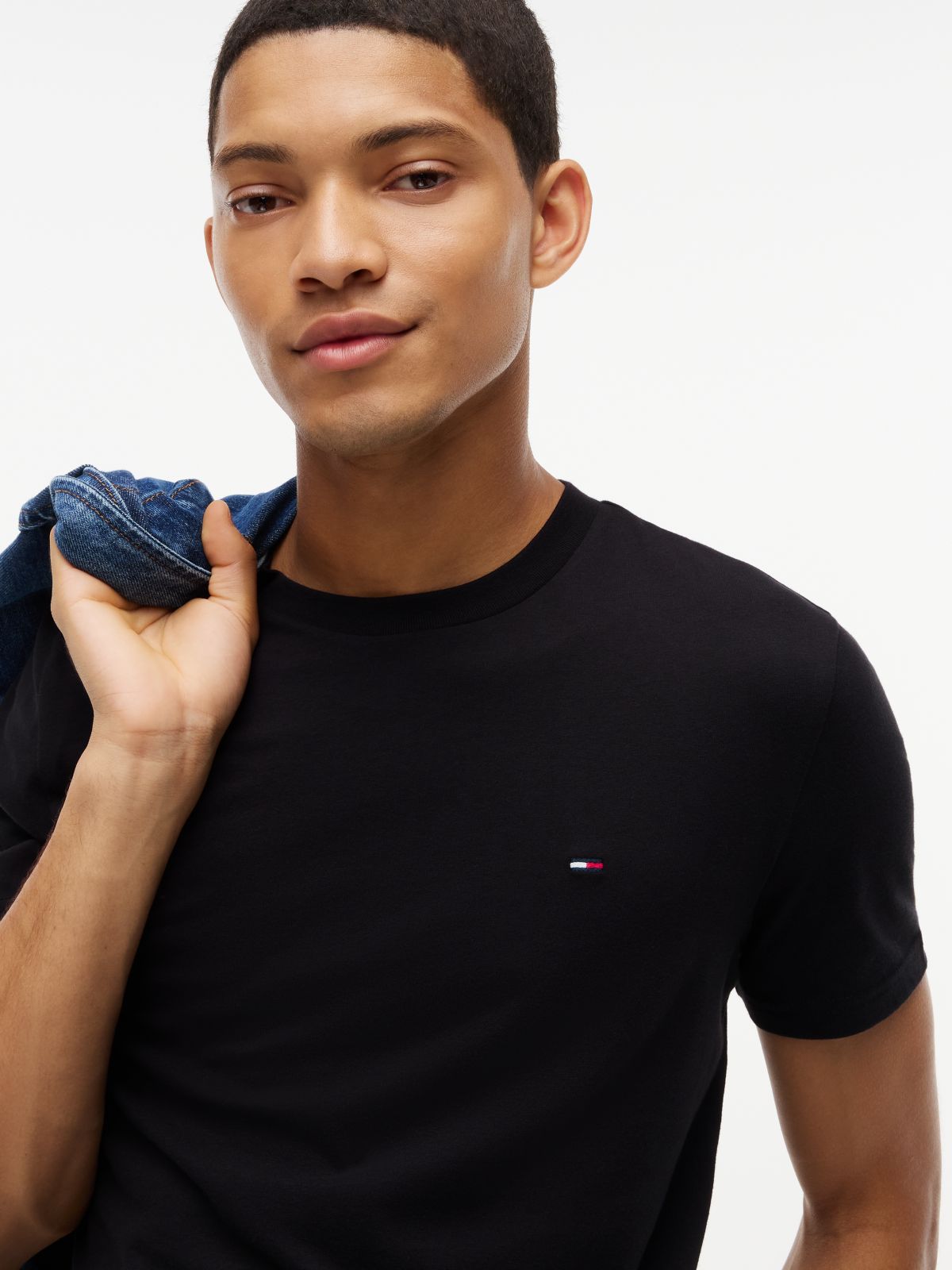 2-Pack Tommy Flag Extra Slim T-Shirts — Multi