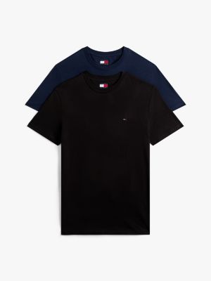 multi 2-pack extra slim jersey t-shirts for men tommy jeans