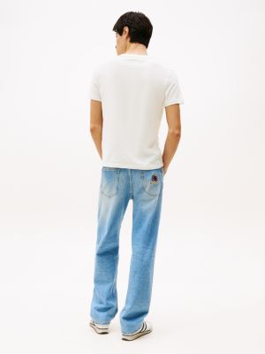 meerdere kleuren set van 2 extra slim fit jersey t-shirts voor heren - tommy jeans