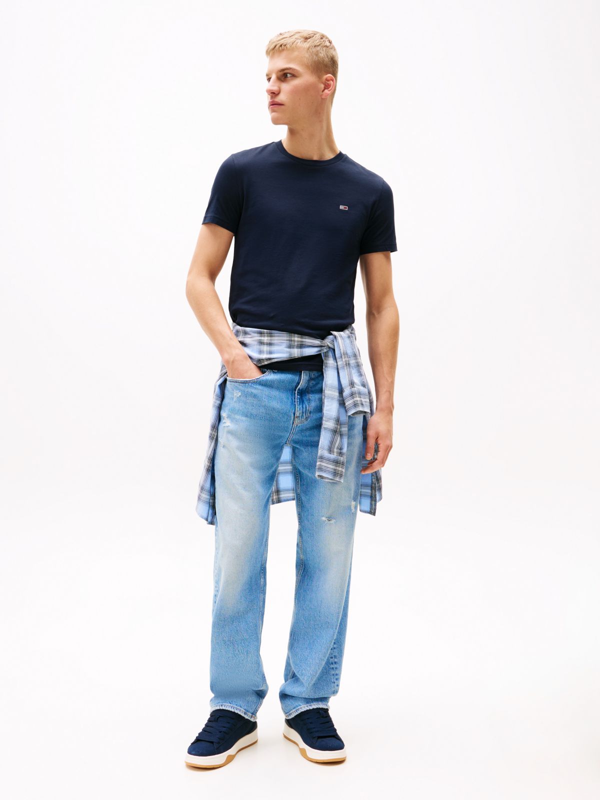 2-Pack Tommy Flag Extra Slim T-Shirts — Multi