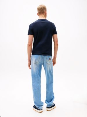 meerdere kleuren set van 2 extra slim fit jersey t-shirts voor heren - tommy jeans