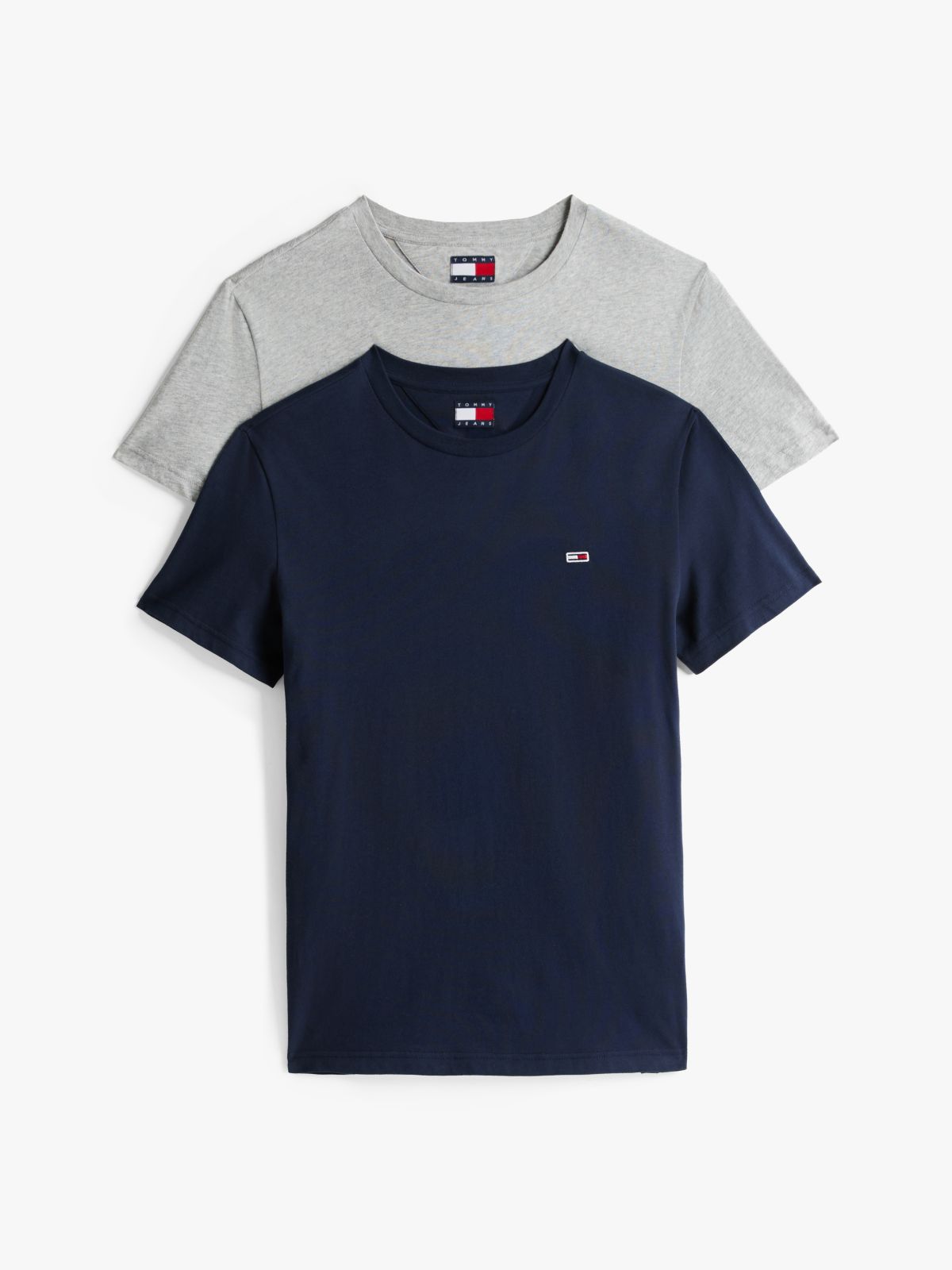 2-Pack Tommy Flag Extra Slim T-Shirts — Multi