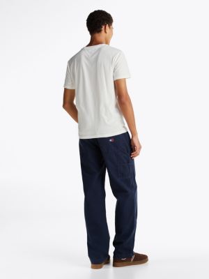 meerdere kleuren set van 2 extra slim fit jersey t-shirts voor heren - tommy jeans