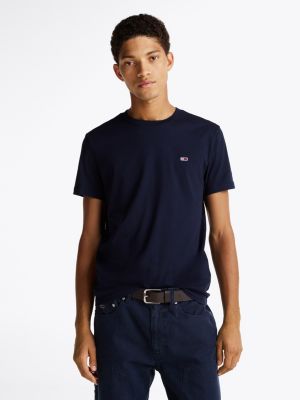 meerdere kleuren set van 2 extra slim fit jersey t-shirts voor heren - tommy jeans