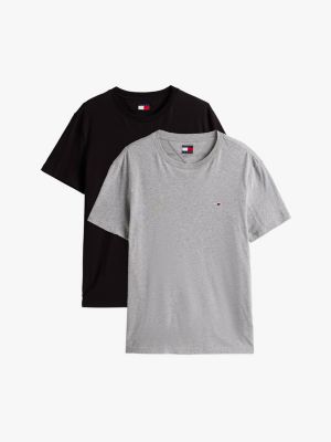 multi 2-pack extra slim jersey t-shirts for men tommy jeans