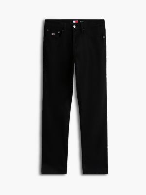 black scanton slim jeans for men tommy jeans
