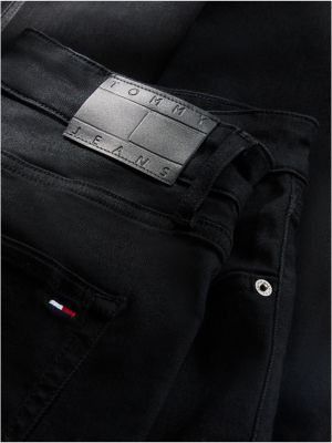 black scanton slim jeans for men tommy jeans
