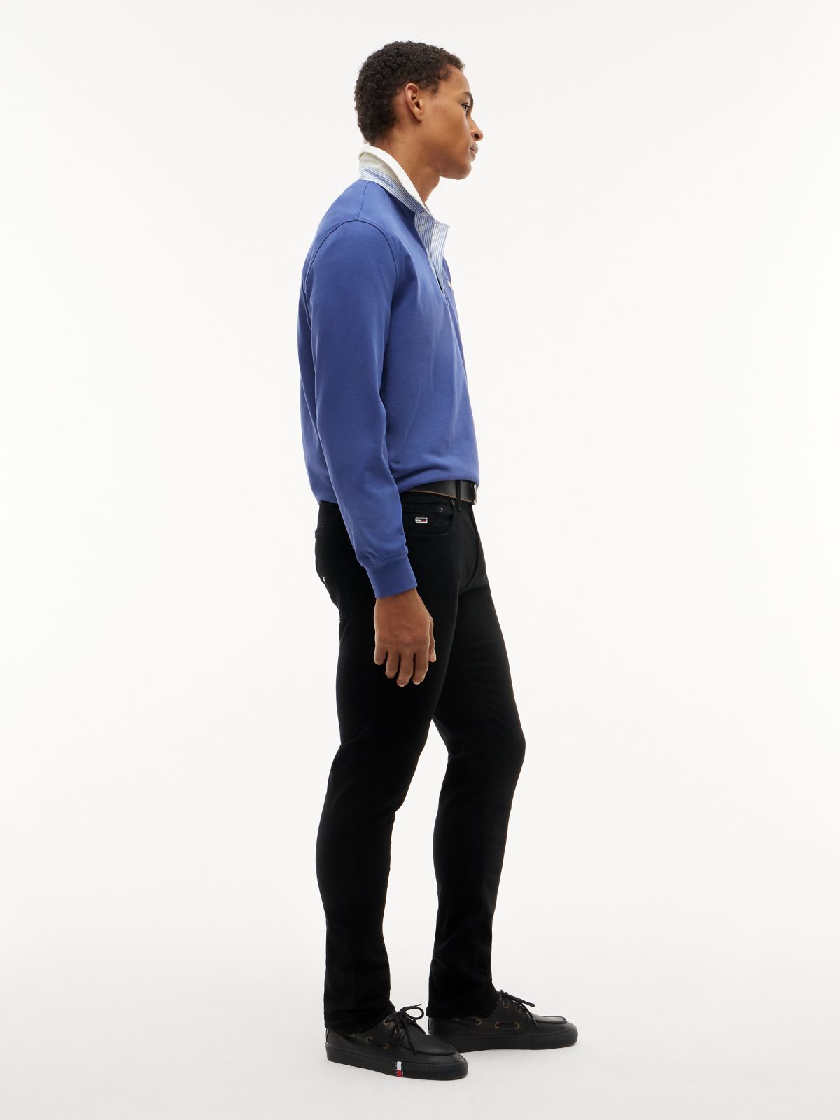 Austin Slim Tapered Jeans — Black