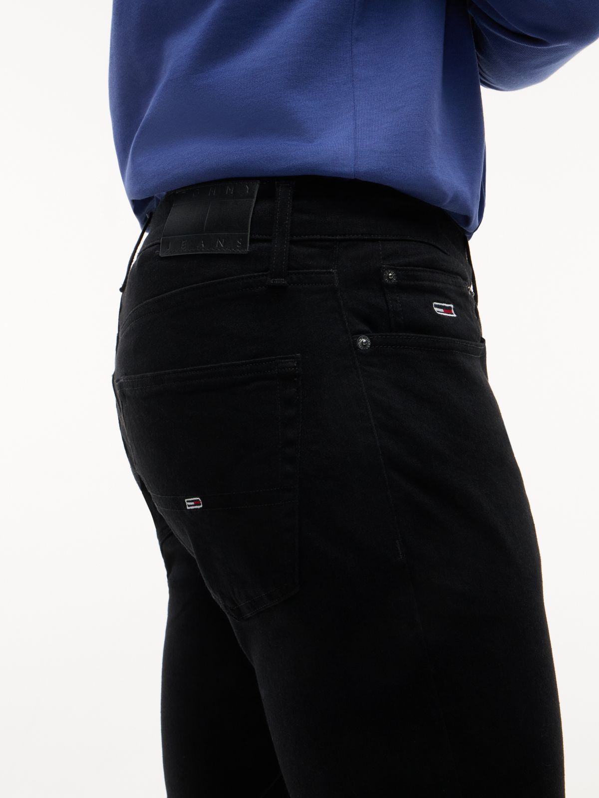 Austin Slim Tapered Jeans — Black