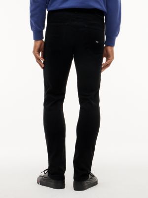 black austin slim tapered jeans for men tommy jeans