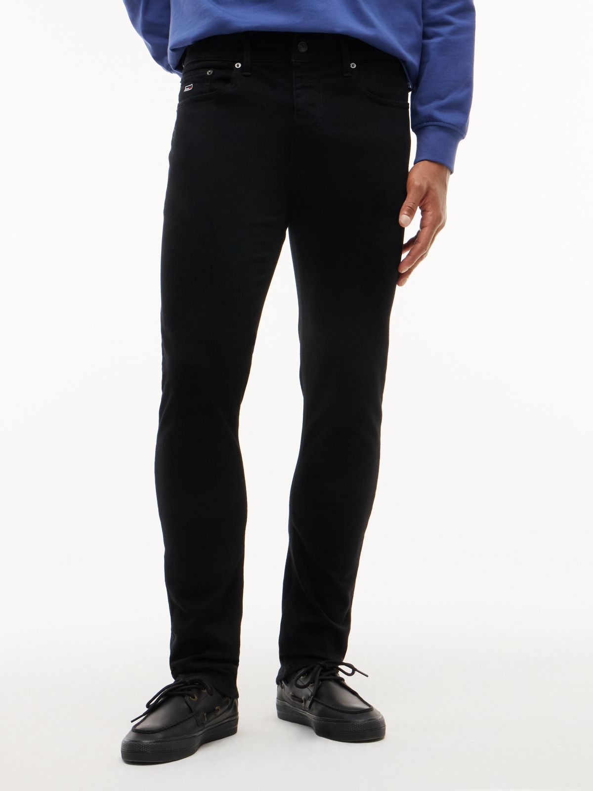 Austin Slim Tapered Jeans — Black