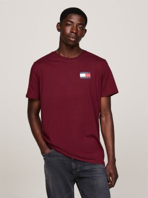 Tee shirt tommy hilfiger homme rouge online