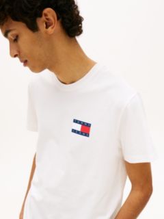 Logo Slim Jersey Crew Neck T-Shirt — White 2