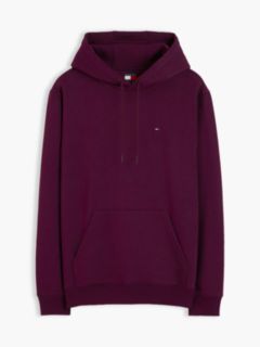 Flag Embroidery Fleece Drawstring Hoody — Purple 5