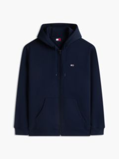 Brushed Fleece Zip-Thru Hoody — Blue 6