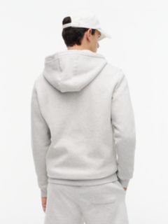 Brushed Fleece Zip-Thru Hoody — Grey 4