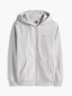 Brushed Fleece Zip-Thru Hoody — Grey 6