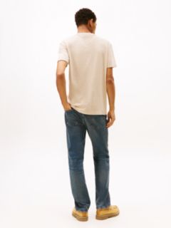 Linear Logo Jersey T-Shirt — Beige 4