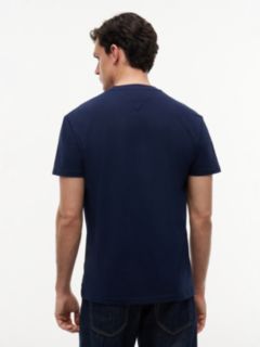 Linear Logo Jersey T-Shirt — Blue 4