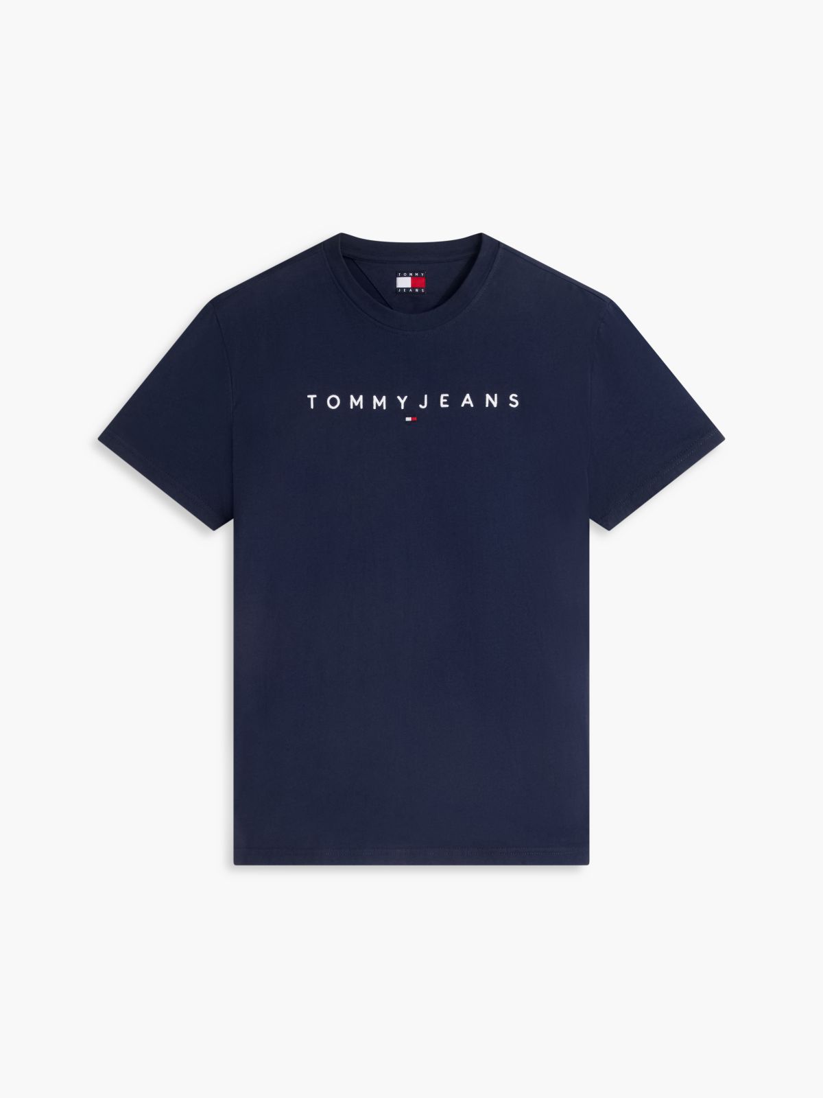 Linear Logo Jersey T-Shirt — Blue
