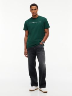 Linear Logo Jersey T-Shirt — Green 2